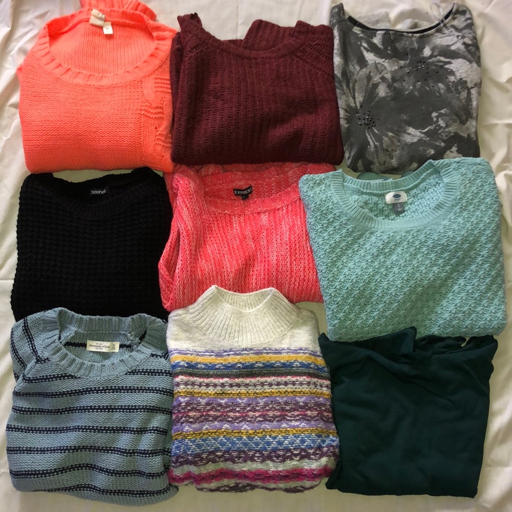 Sweaters!!!! Your choice of 4 sweaters!!